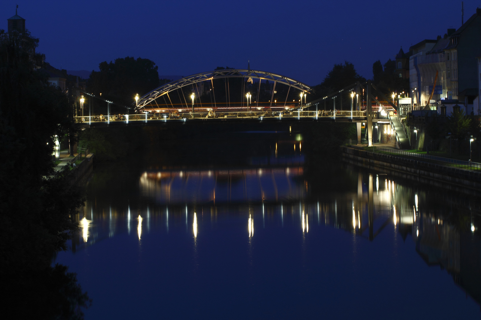 Bamberger Brücken bei Nacht