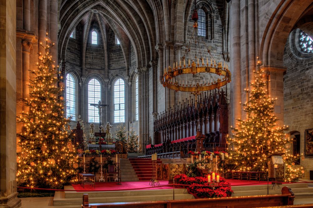 Dom Bamberg Weihnachten 2022 Bamberger Dom Foto & Bild architektur, sakralbauten, innenansichten