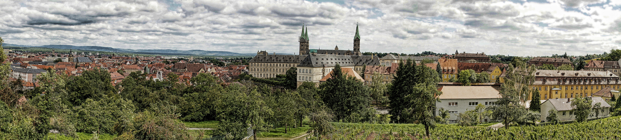 Bamberger Dom-Panorama