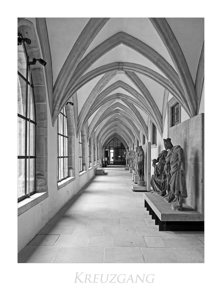Bamberger DOM - Schatz des Glaubens " im Kreuzgang..."