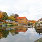 Bambergpostkarte Blick auf Wasserschloss Concordia