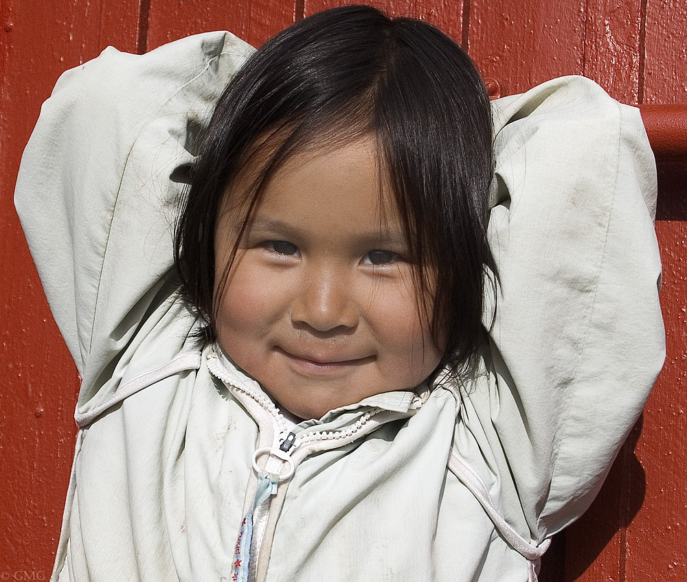 Bambina inuit