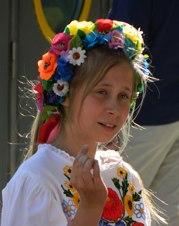 Bambina ucraina