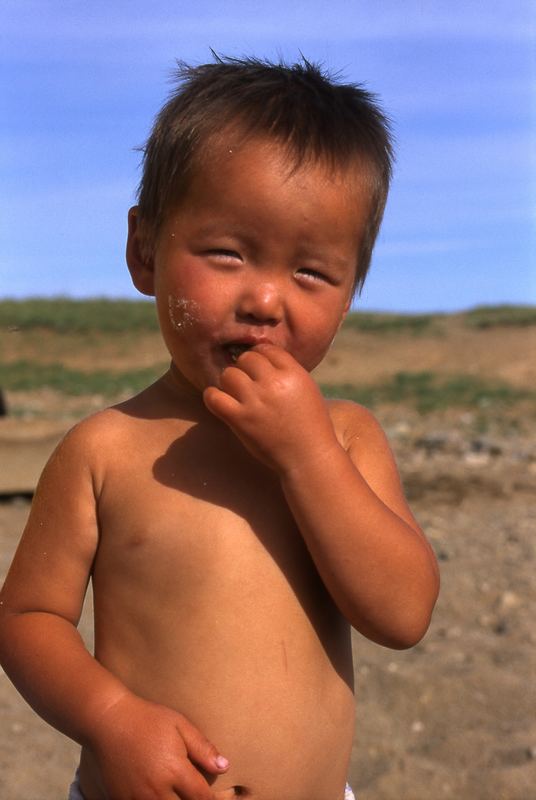 Bambini della steppa-Mongolia