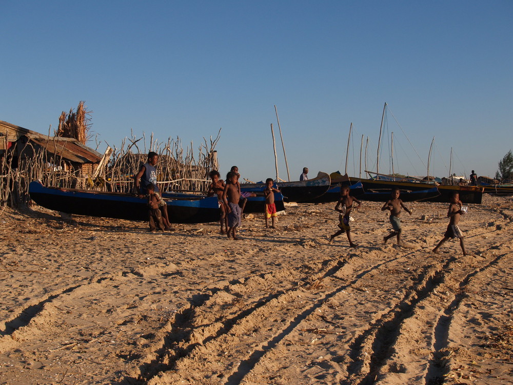 Bambini in spiaggia