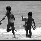 Bambini sulla spiaggia