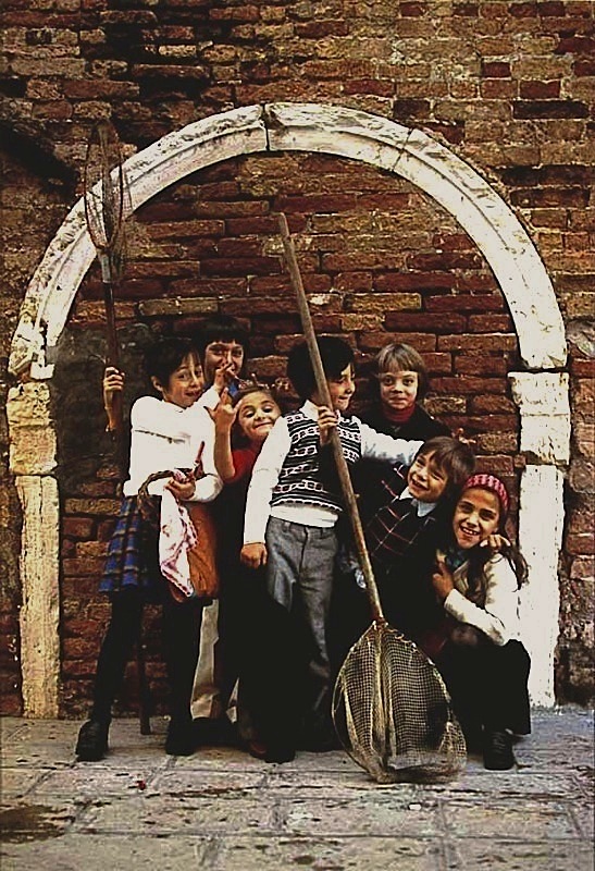 Bambini – Venezia – Dicembre 1978