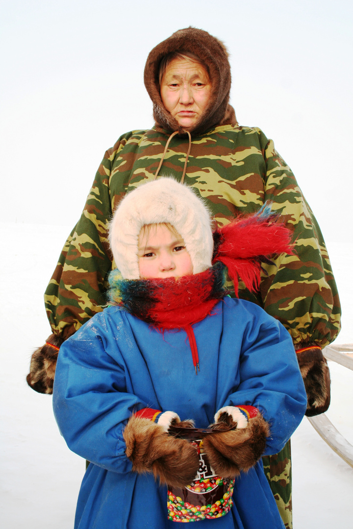 Bambino Nenets, Yamal Nenets, Siberia