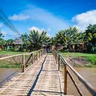 Bamboo bridge