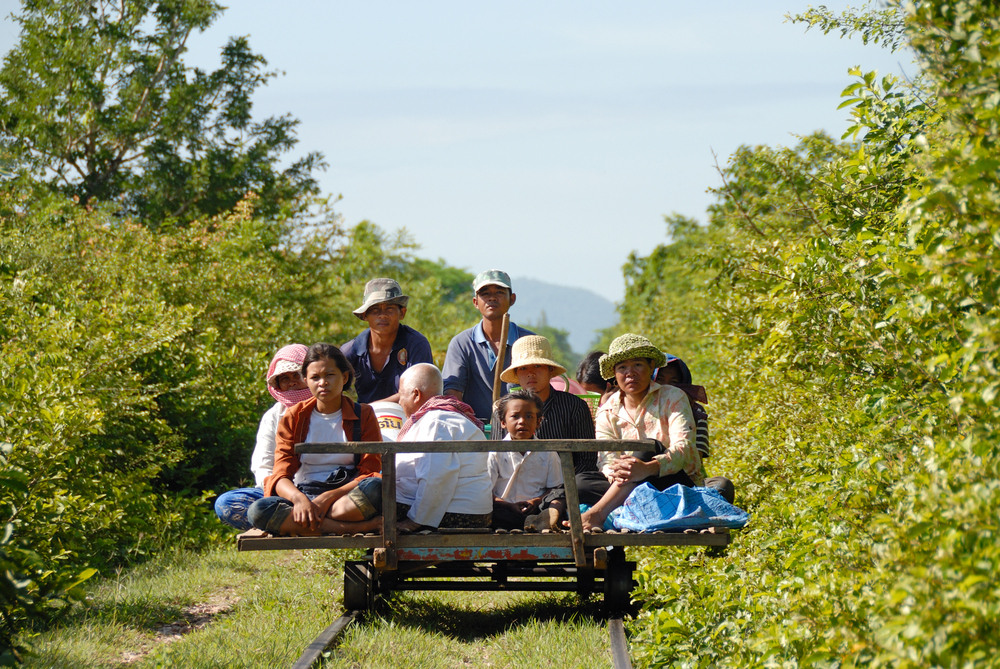 Bamboo Train bei Battambang