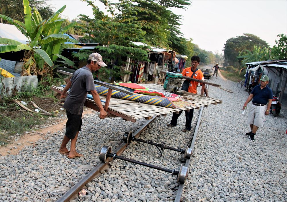 Bamboo Train camb ca-col-141-col +9Fotos