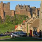 Bamburgh castle and village 3