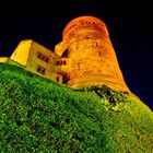 Bamburgh Castle at Night