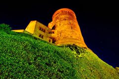 Bamburgh Castle at Night