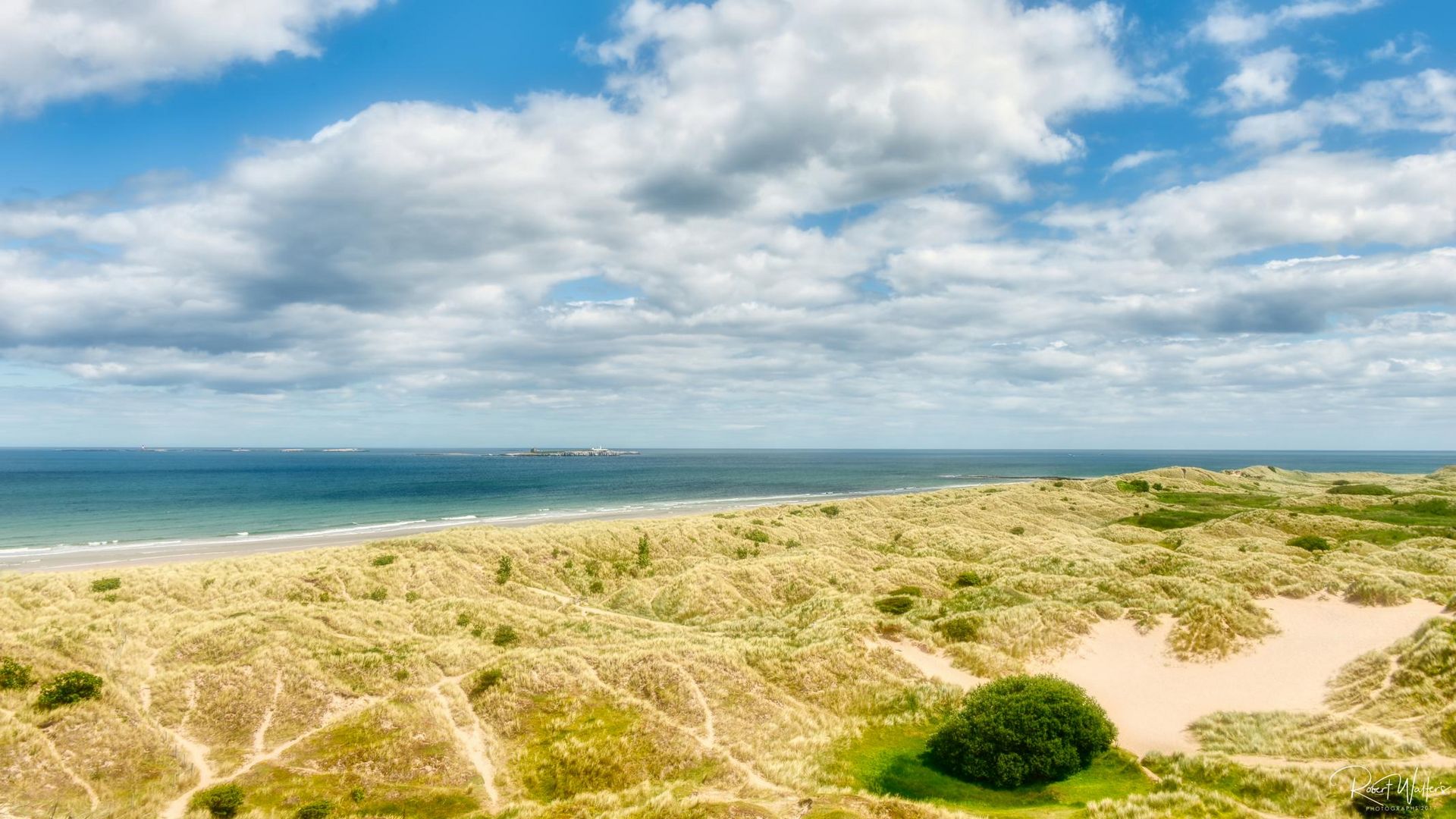 Bamburgh Castle Beach, Northumberland, England