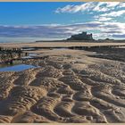 bamburgh castle in winter 3