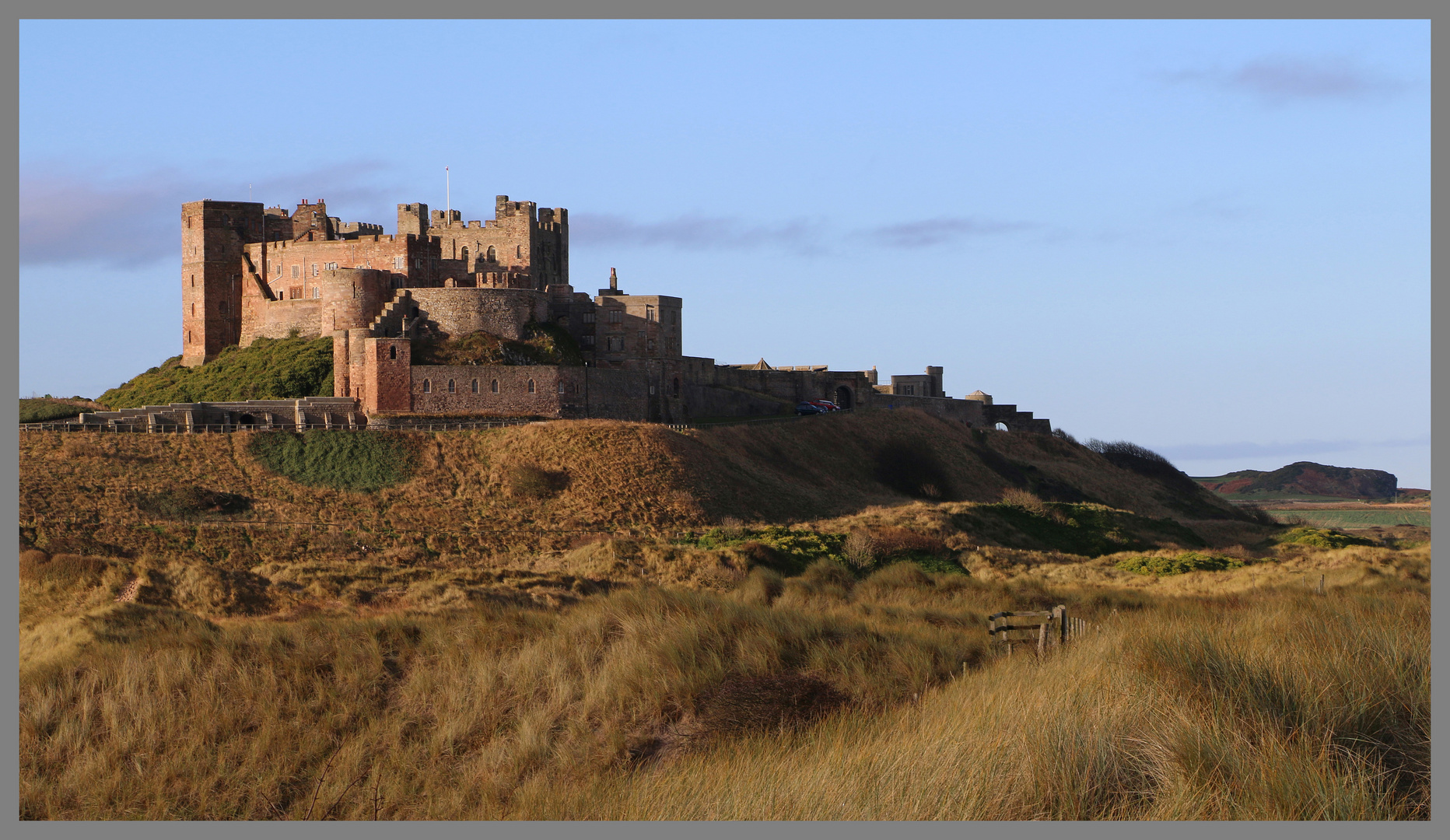 Bamburgh from the south 4bA