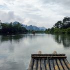 Bambus-Flossfahrt auf dem Yulong-Fluss (2)