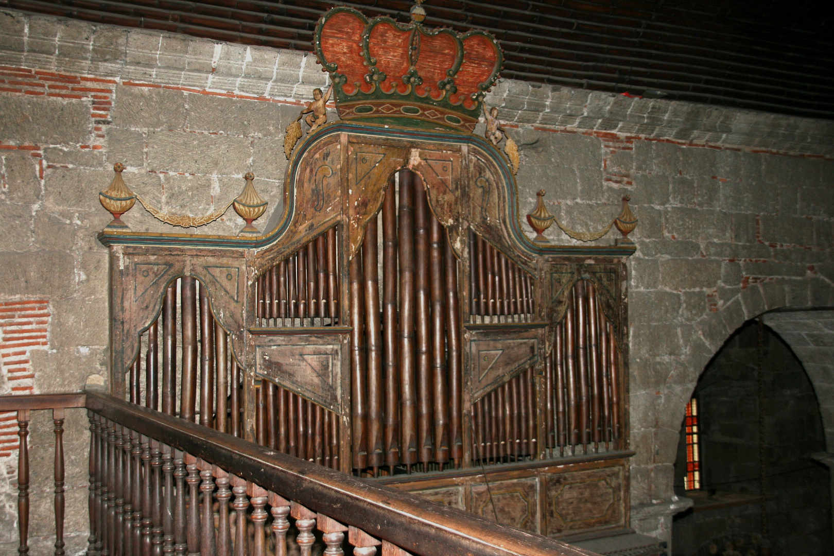 Bambus Orgel