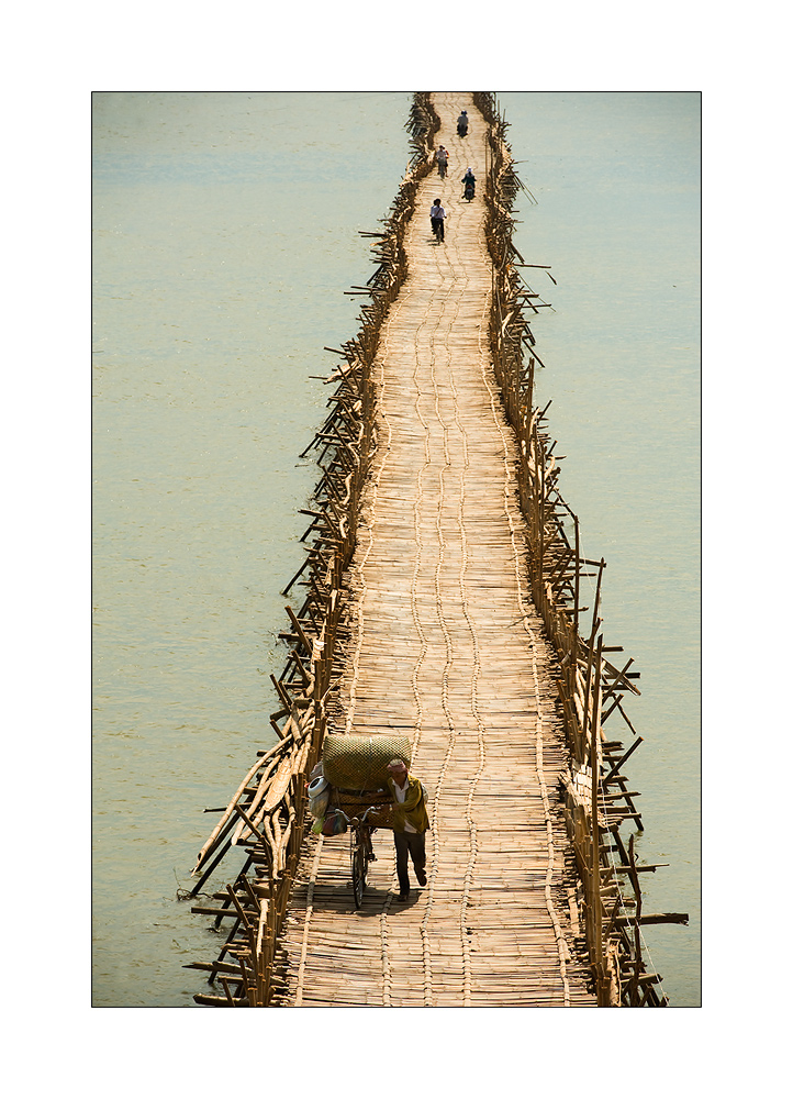 Bambusbrücke