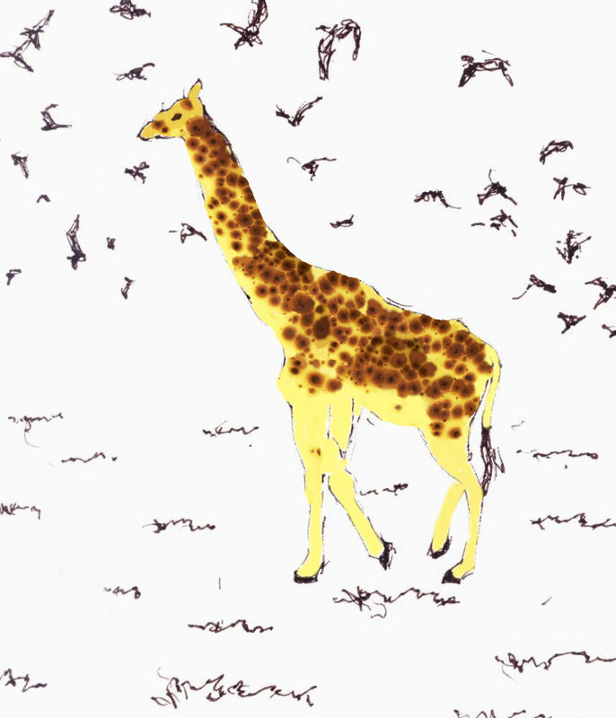 Bananen Giraffe