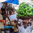 Bananenträger Mysore Indien