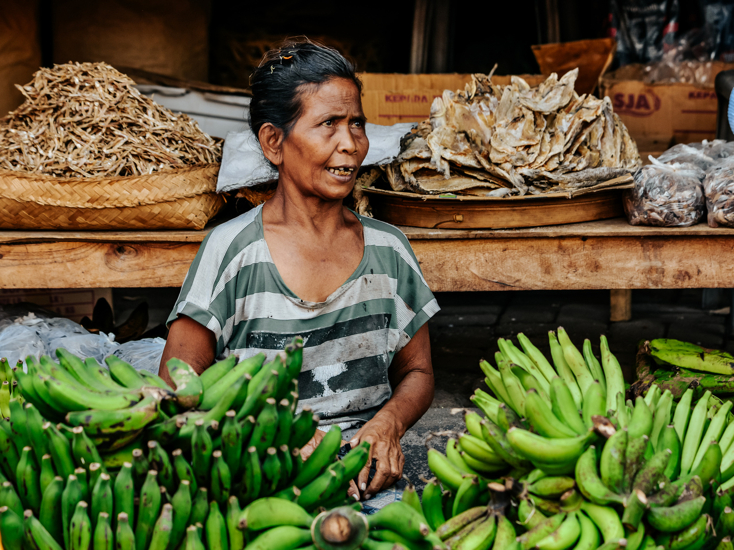 Bananenverkäuferin 