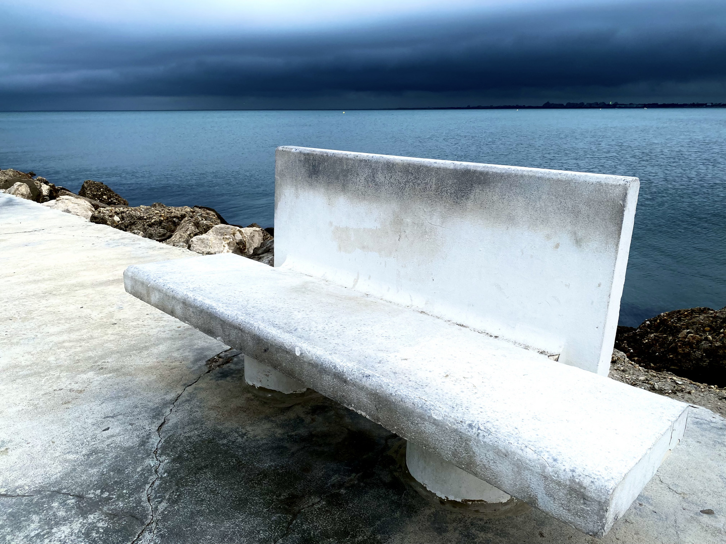 Banc avant l’orage 