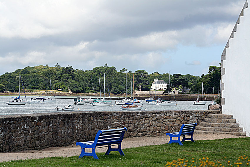 Banc dans la Baie.