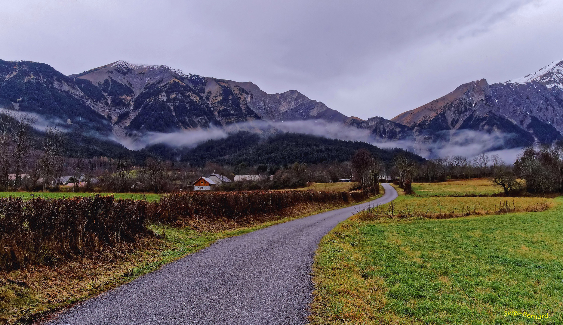 Banc de nuages.