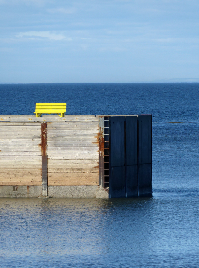 banc jaune