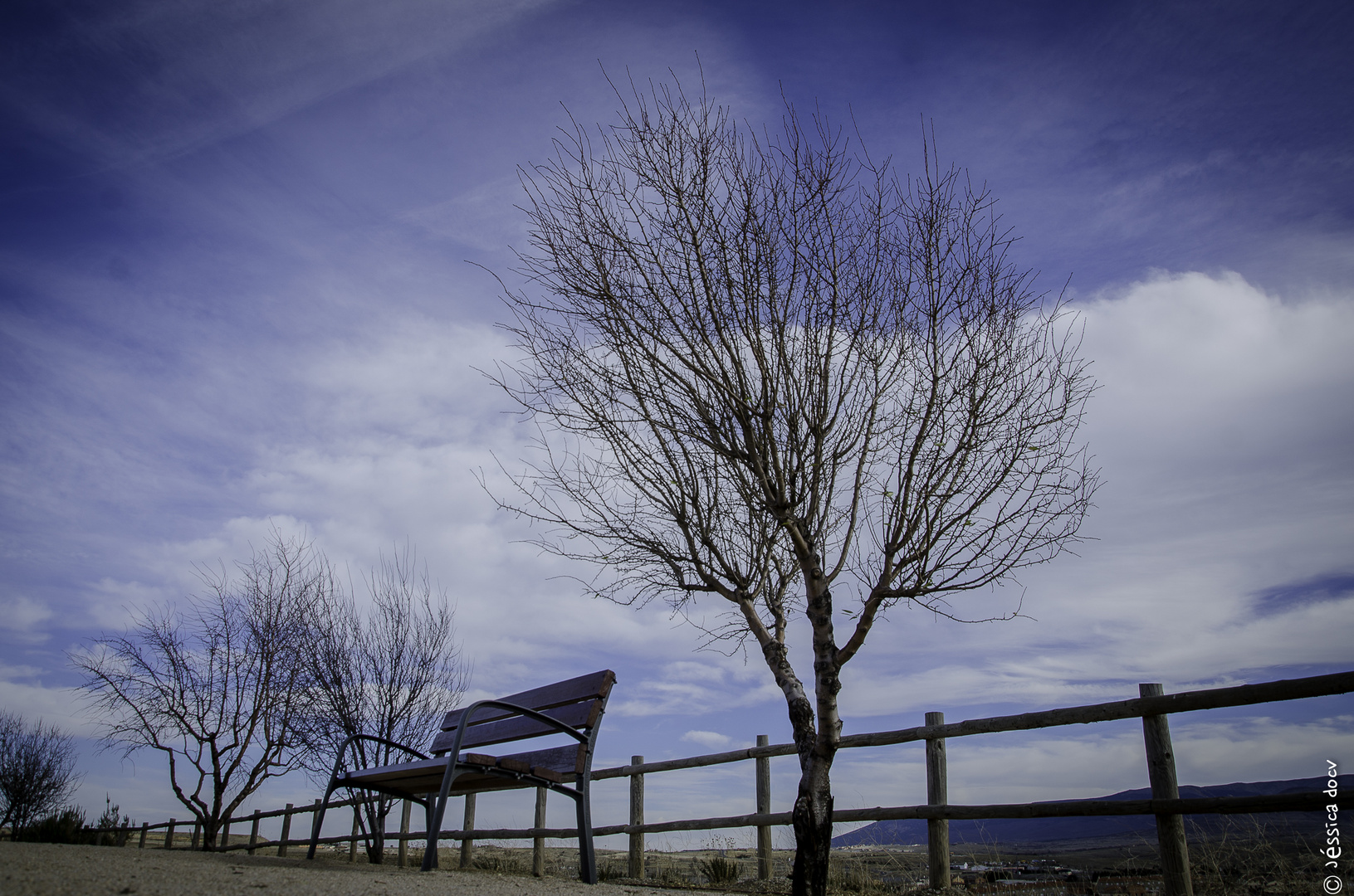 banca entre cielo y tierra