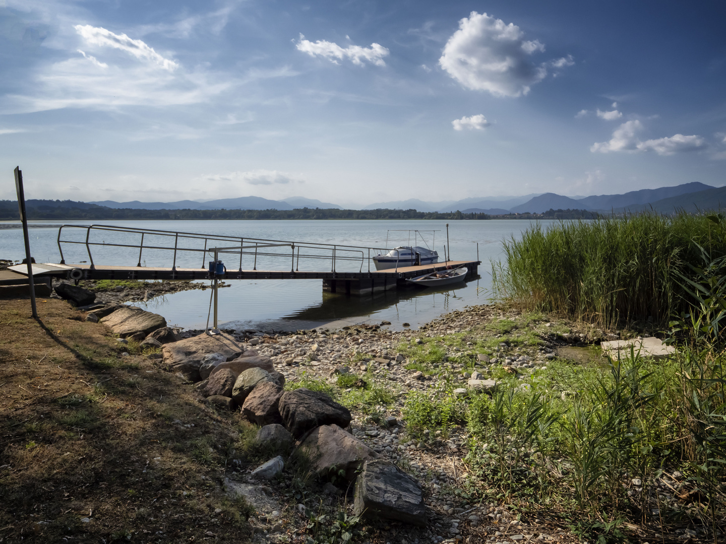 Banchina, lago di Varese