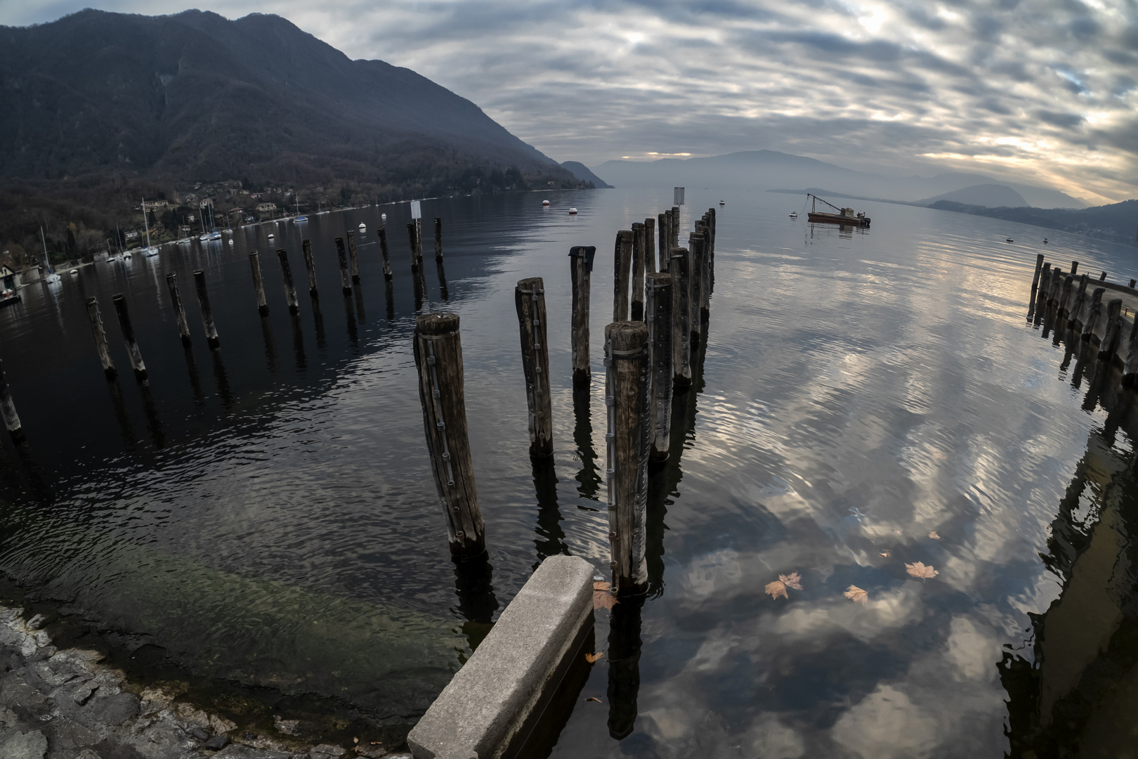 Banchine del cantiere nautico