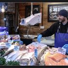 Banco del pesce al Borough market