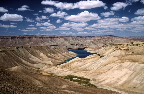 Band i Amir See in der Wüste Afghanistans-Foto 1978