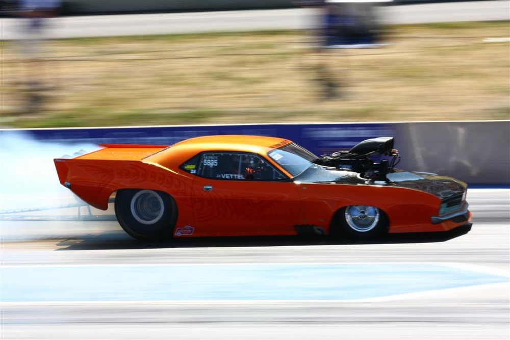 Bandera Dragster Race bei Denver Juli 2008