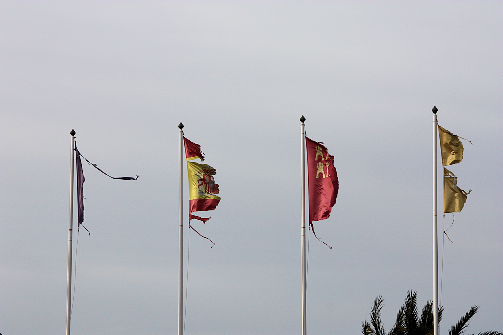 Banderas al viento
