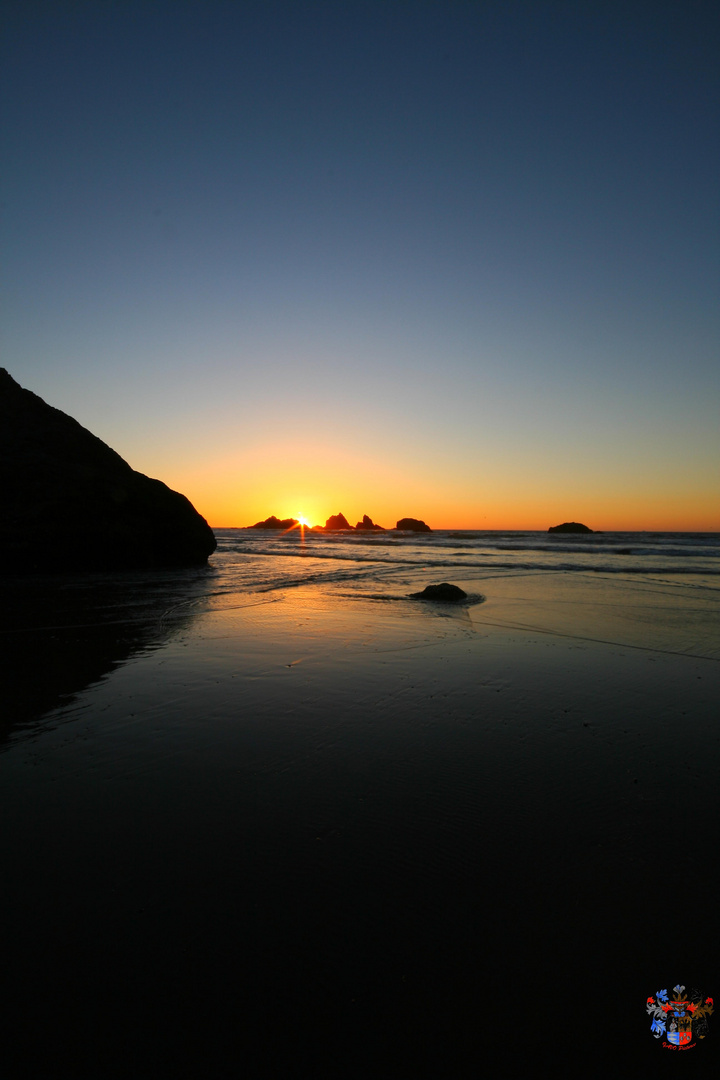 Bandon Beach Abend 2