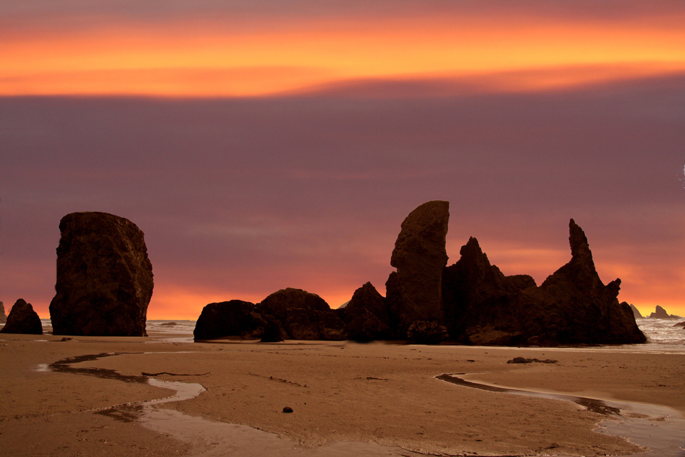 Bandon rocks, Oregon