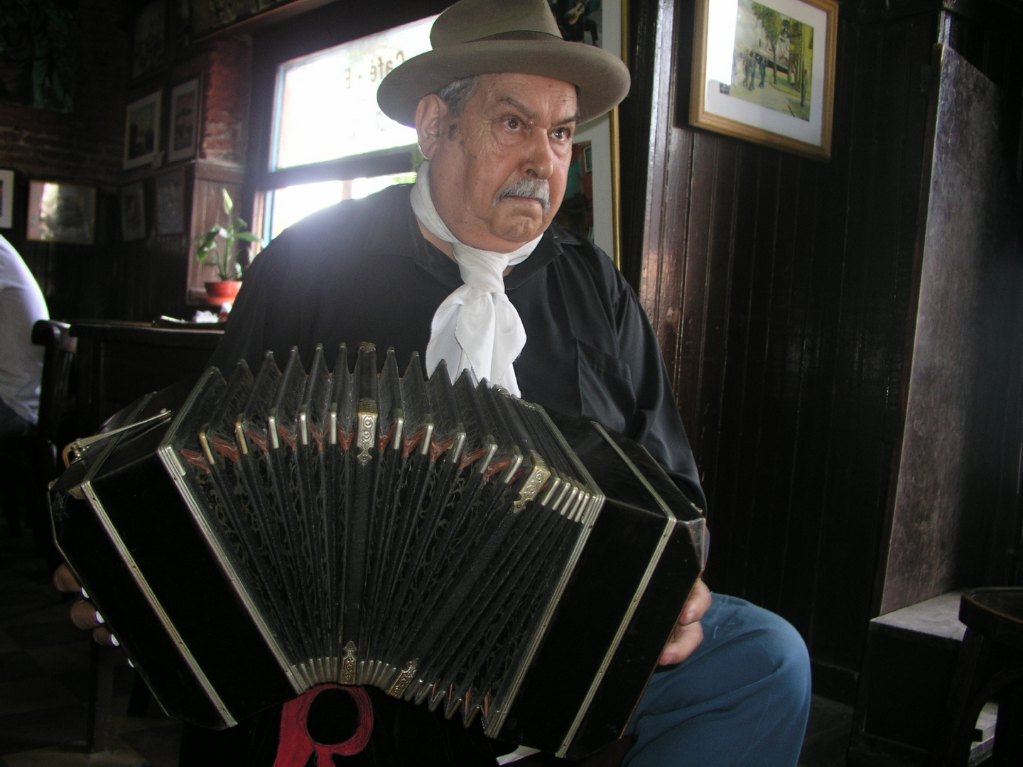 Bandoneon-Spieler