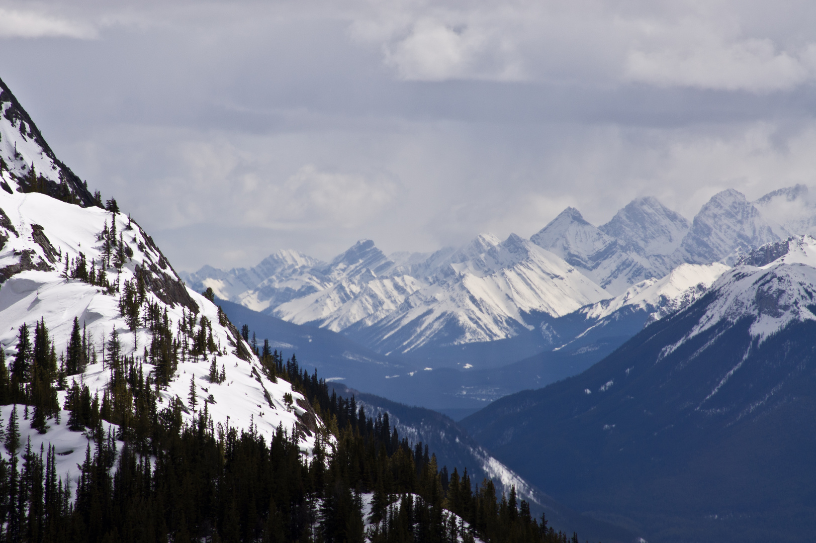 Banff Nationalpark Bergpanaroma