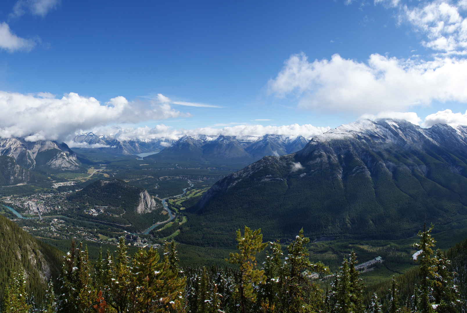 Banff von Oben