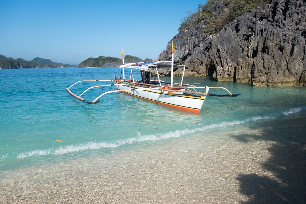 Bangka am Strand