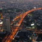 Bangkok  after Sunset from   State Tower