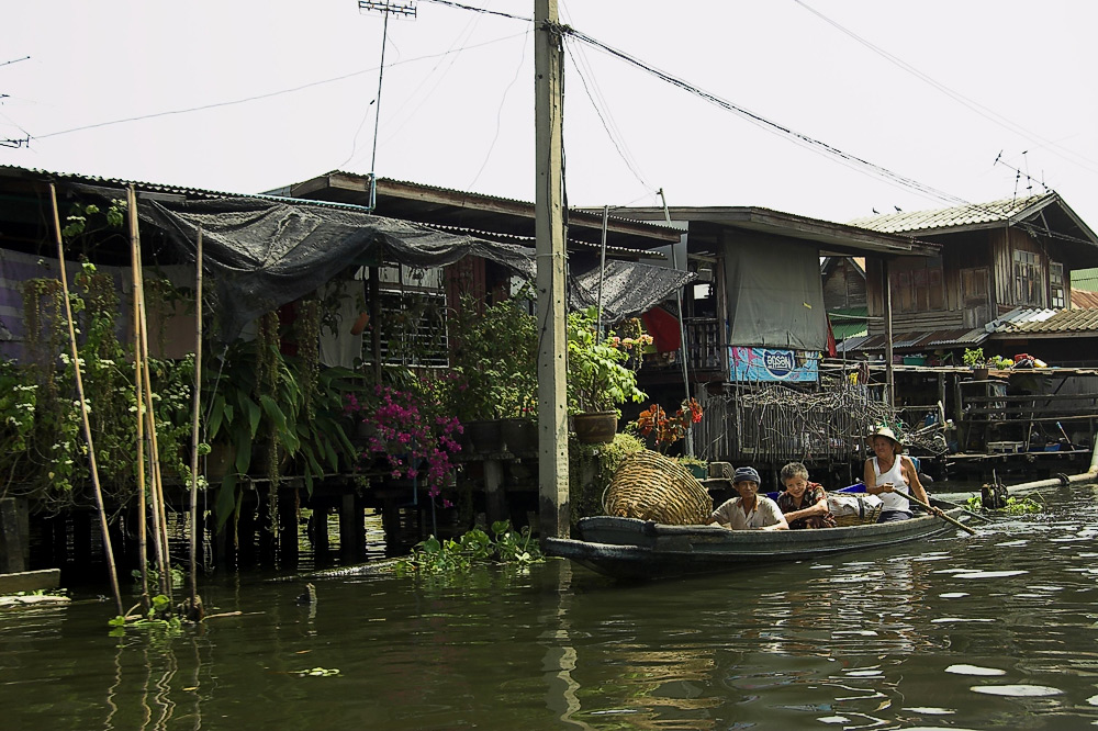 Bangkok - auf den Klongs