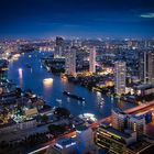 Bangkok bei Night - Lebua Hotel