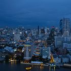 Bangkok, blue hour