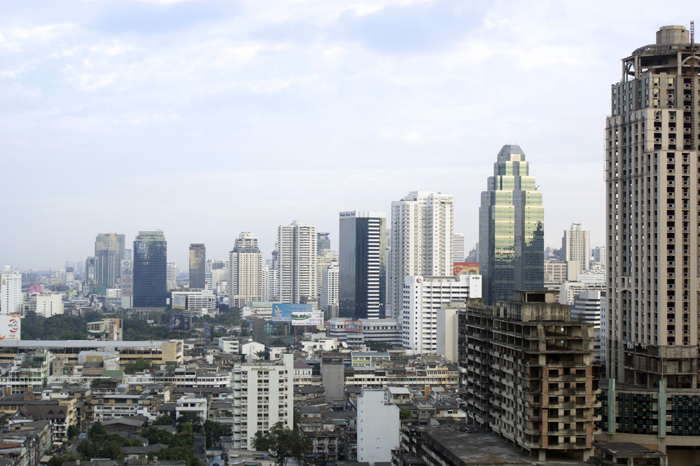 Bangkok Buildings and Pollution