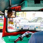 Bangkok, chauffeur de tuk-tuk